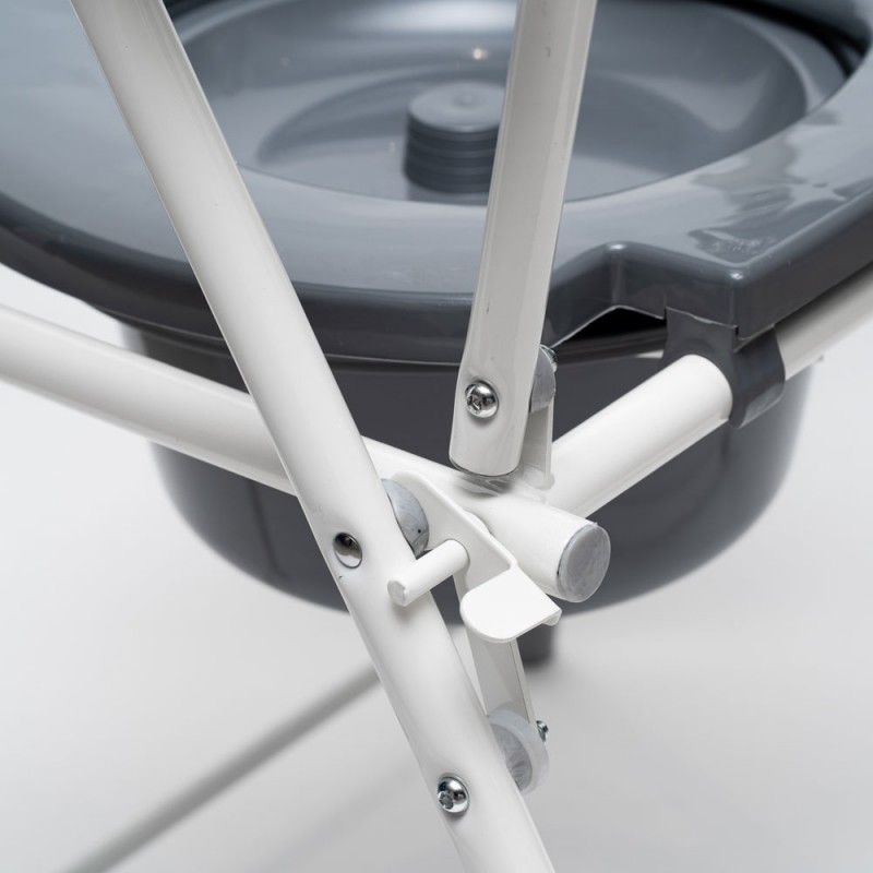 Кресло-туалет WC600w складной, белый