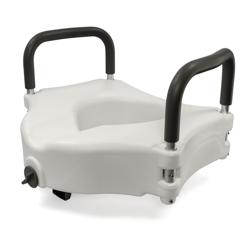 Насадка на унитаз 10528А, с поручнями