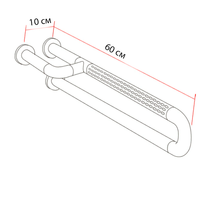 Поручни (перила) для самоподнимания прямые (линейные)8804