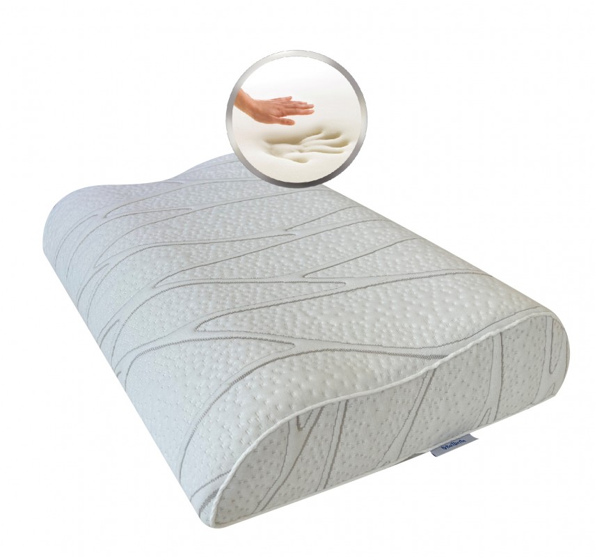 Подушка ортопедическая (под голову) р.48*32*12/10см)