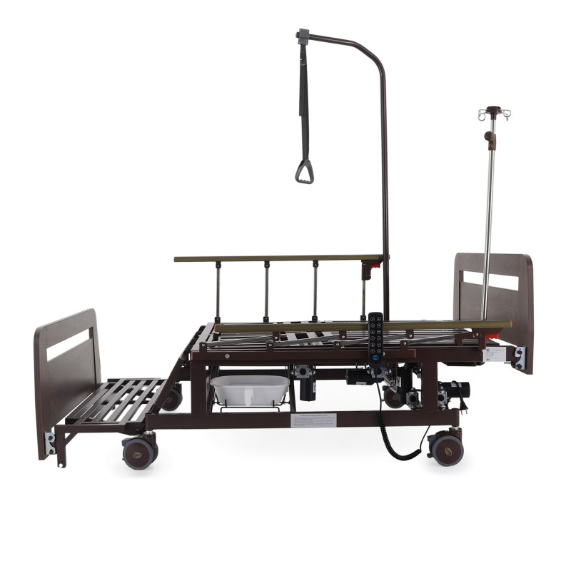 Кровать электрическая Med-Mos DB-11А (ЛДСП венге) ширина ложемента 120 см